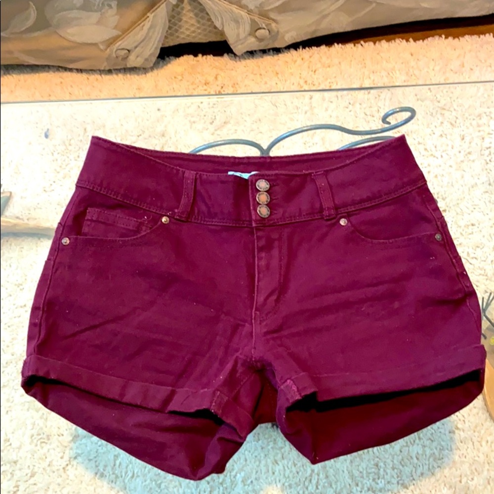 Wax Jean High Waist Shorts
